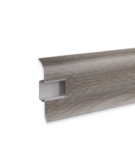 Пластиковый плинтус Royce 58 мм (2200x58x40) 2207 Дуб Степной