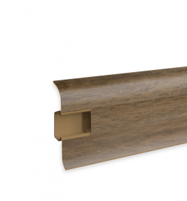 Пластиковый плинтус Royce 58 мм (2200x58x40) 2210 Дуб Волшебный